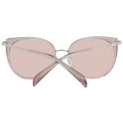 Karen Millen Cat-eye sunglasses in Pink with Metal frame, model Karen Millen Sunglasses KM5042 55297, from Burghley & Co – Luxury eyewear UK
