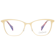 Yohji Yamamoto glasses in Gold with Metal frame, model Yohji Yamamoto Optical Frames YY3030 53464, from Burghley & Co – Luxury eyewear UK
