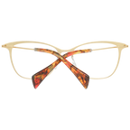 Yohji Yamamoto glasses in Gold with Metal frame, model Yohji Yamamoto Optical Frames YY3030 53464, from Burghley & Co – Luxury eyewear UK