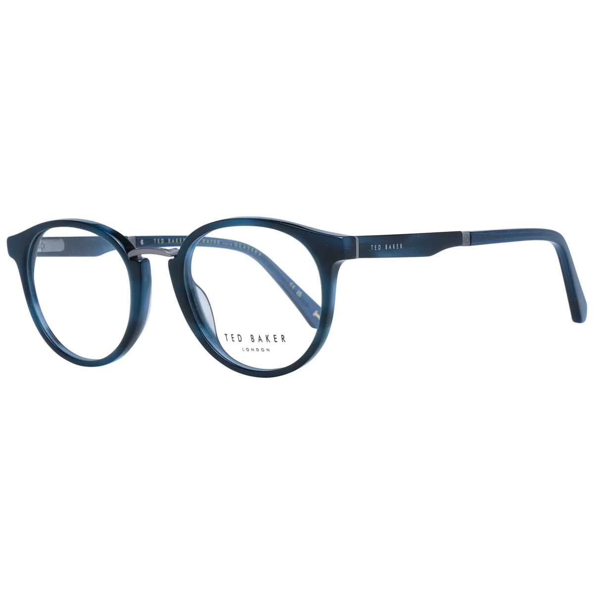 Ted Baker Round glasses, Acetate frame, Ted Baker Optical Frames TB8250 50622 – Burghley & Co (Image 1)
