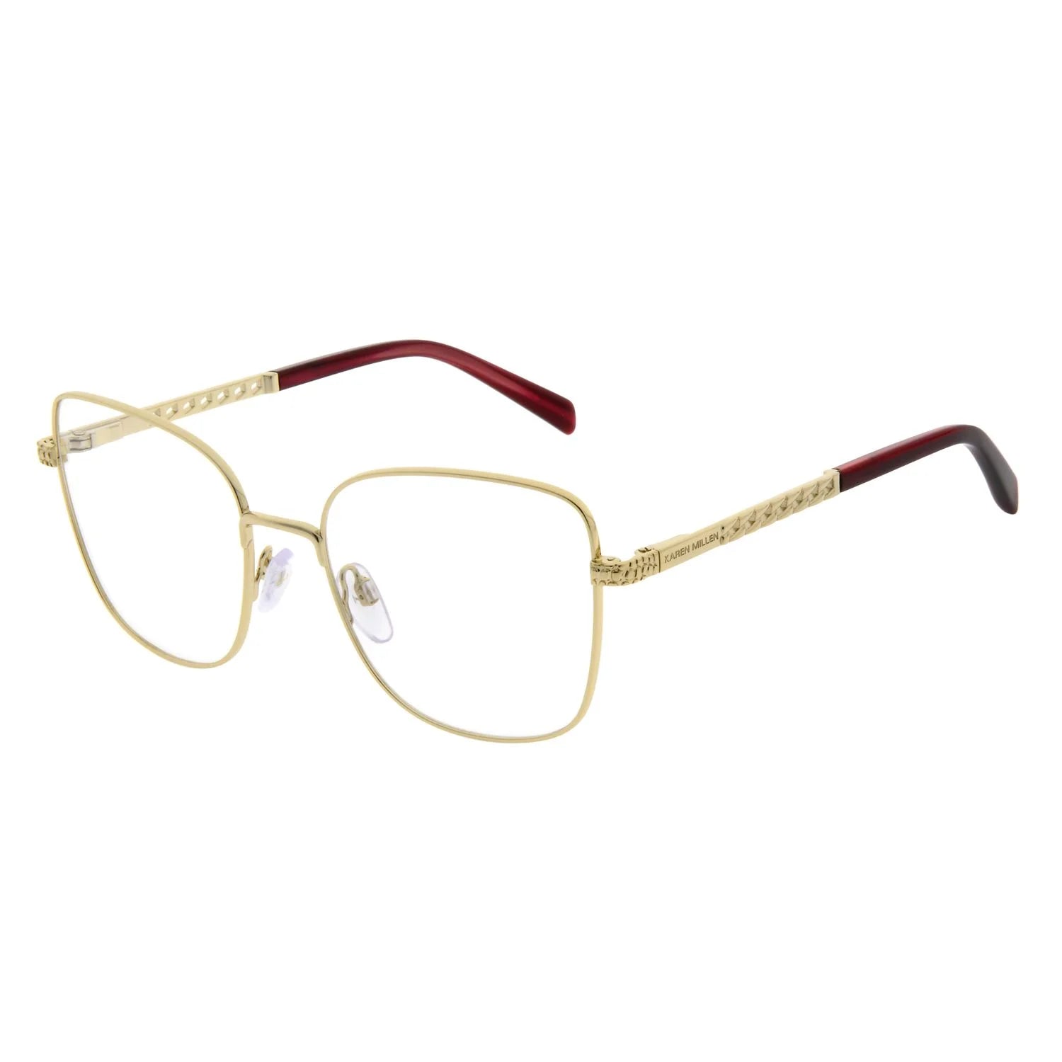 Karen Millen glasses, Karen Millen Optical Frames KM3048 402 53 – Burghley & Co (Image 1)
