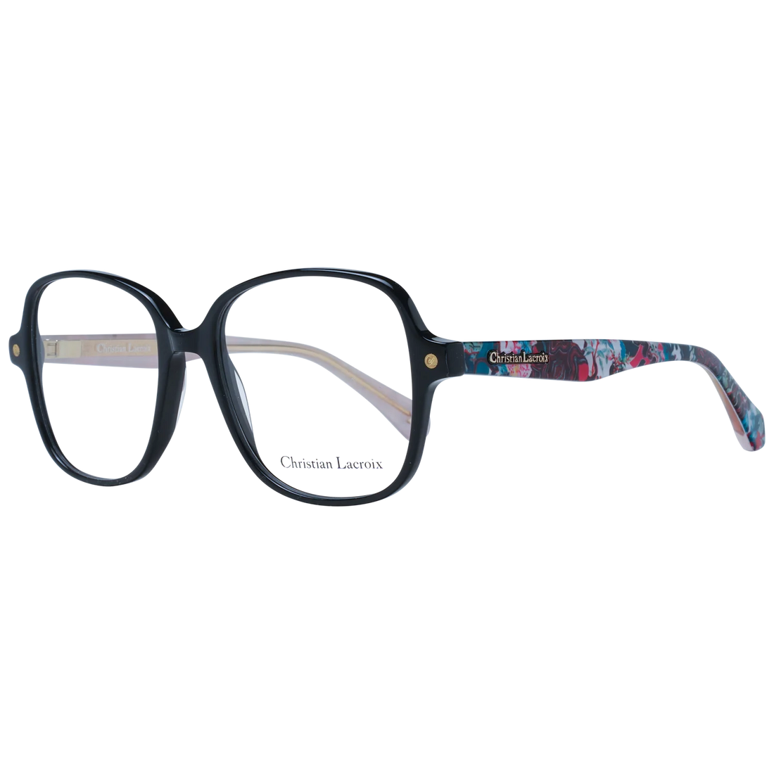 Christian Lacroix Square glasses, Acetate frame, Christian Lacroix Optical Frames CL1141 51001 – Burghley & Co (Image 1)