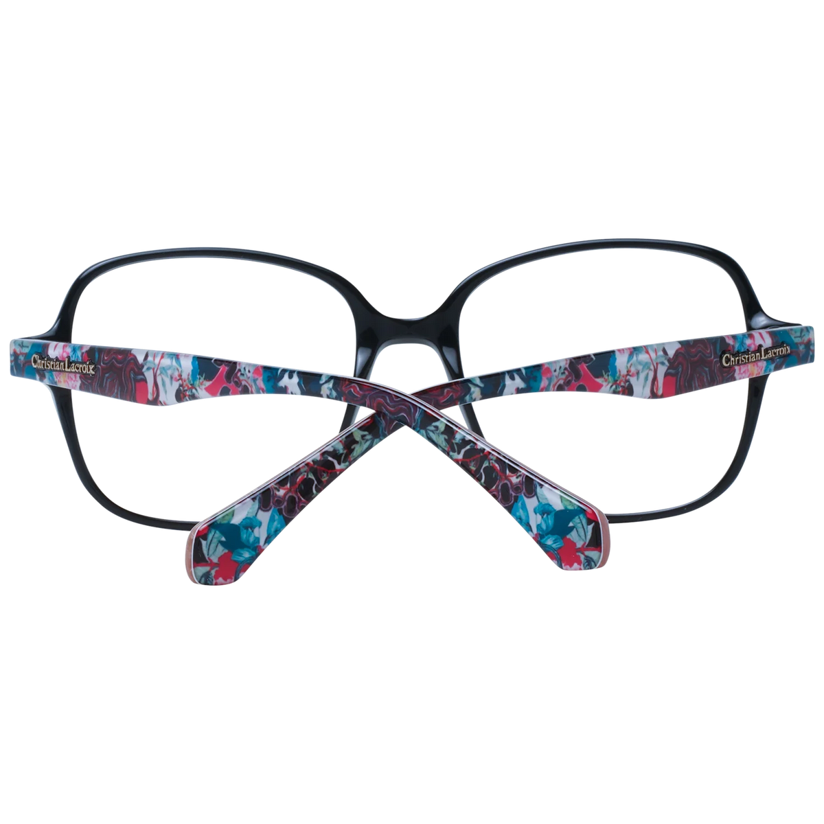 Christian Lacroix Square glasses, Acetate frame, Christian Lacroix Optical Frames CL1141 51001 – Burghley & Co (Image 3)
