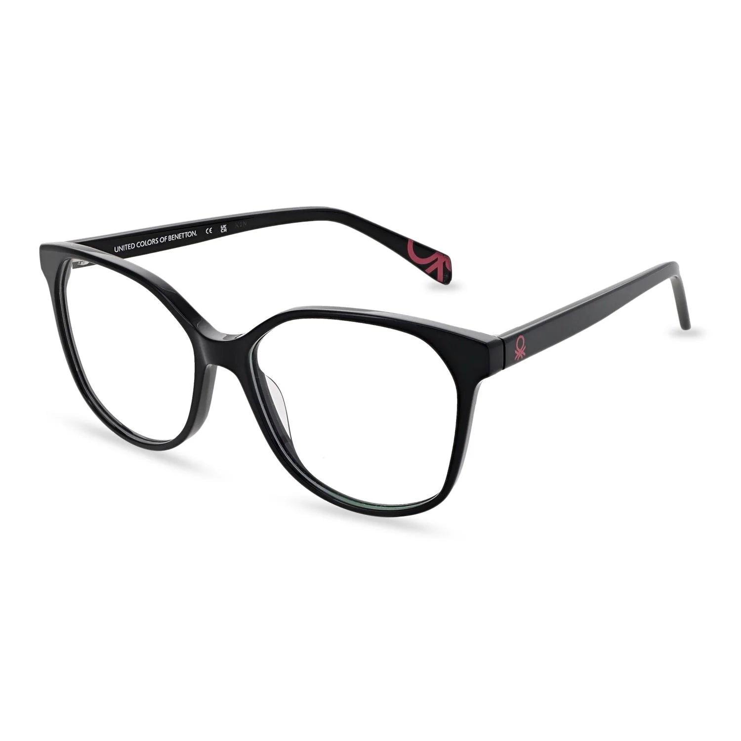 Benetton glasses, Benetton Optical Frames BEO1093 001 54 – Burghley & Co (Image 1)
