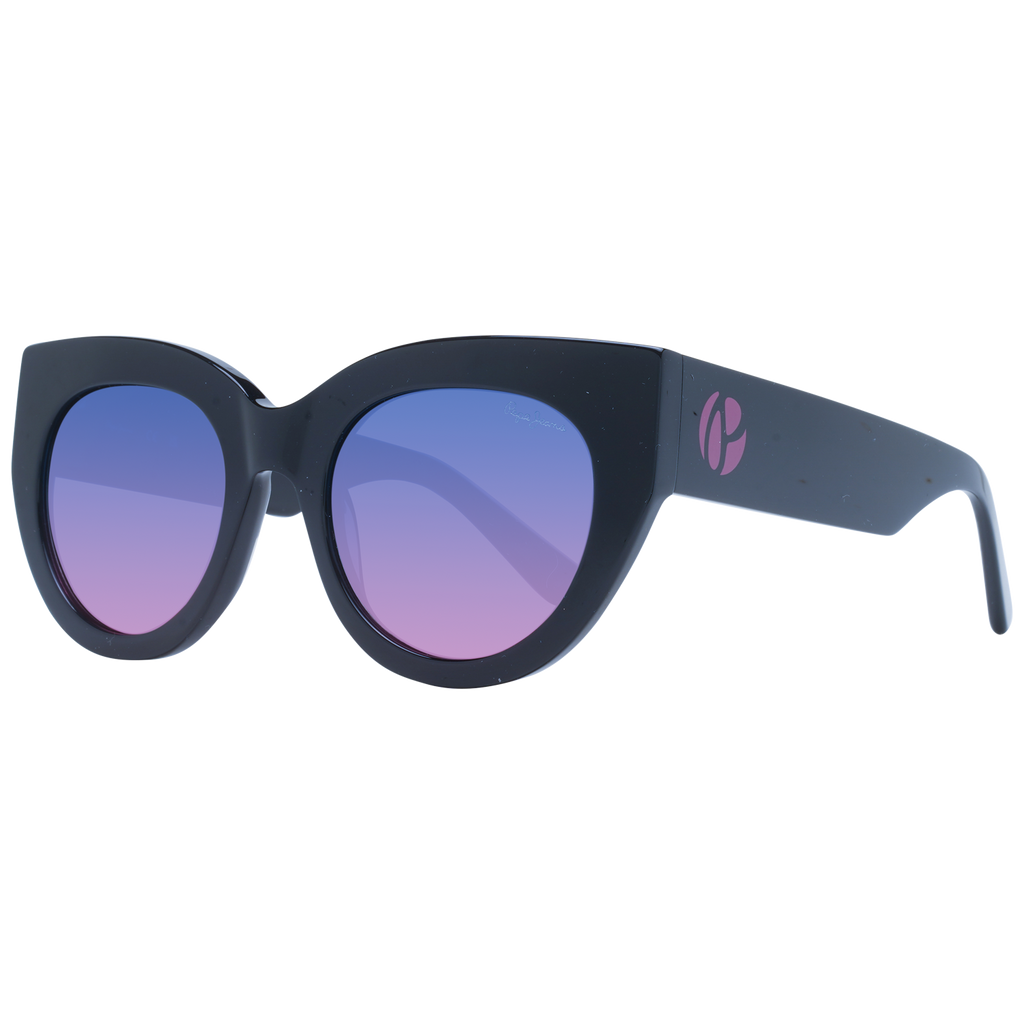 Pepe Jeans Cat-eye sunglasses in Black with Plastic frame, model Pepe Jeans Sunglasses PJ7423 001 50, from Burghley & Co – Luxury eyewear UK
