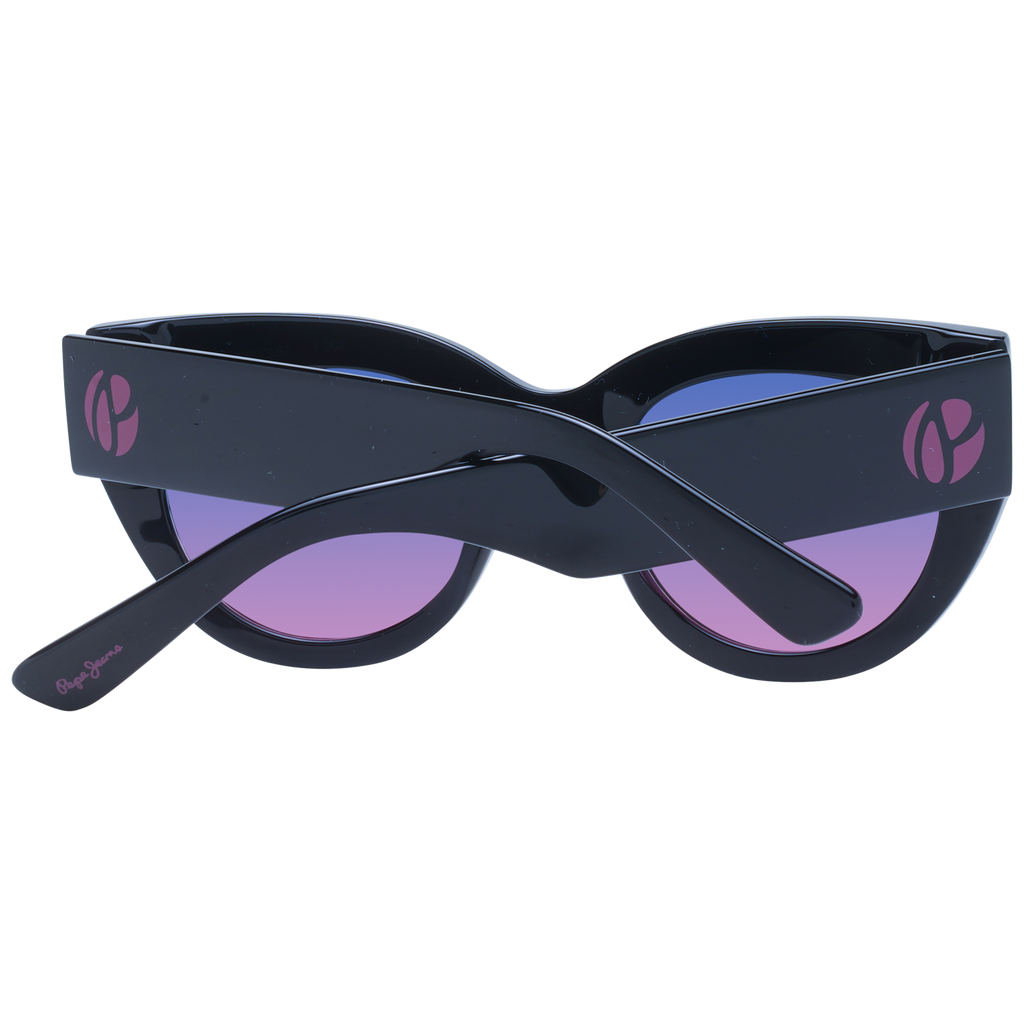 Pepe Jeans Cat-eye sunglasses in Black with Plastic frame, model Pepe Jeans Sunglasses PJ7423 001 50, from Burghley & Co – Luxury eyewear UK