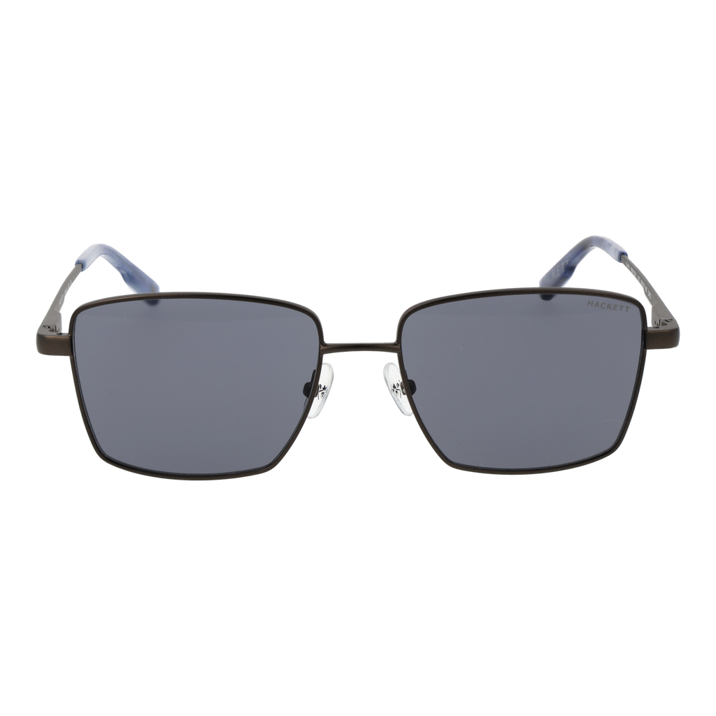 Hackett Rectangle sunglasses in Grey with Metal frame, model Hackett Sunglasses HSK1154 917 56, from Burghley & Co – Luxury eyewear UK