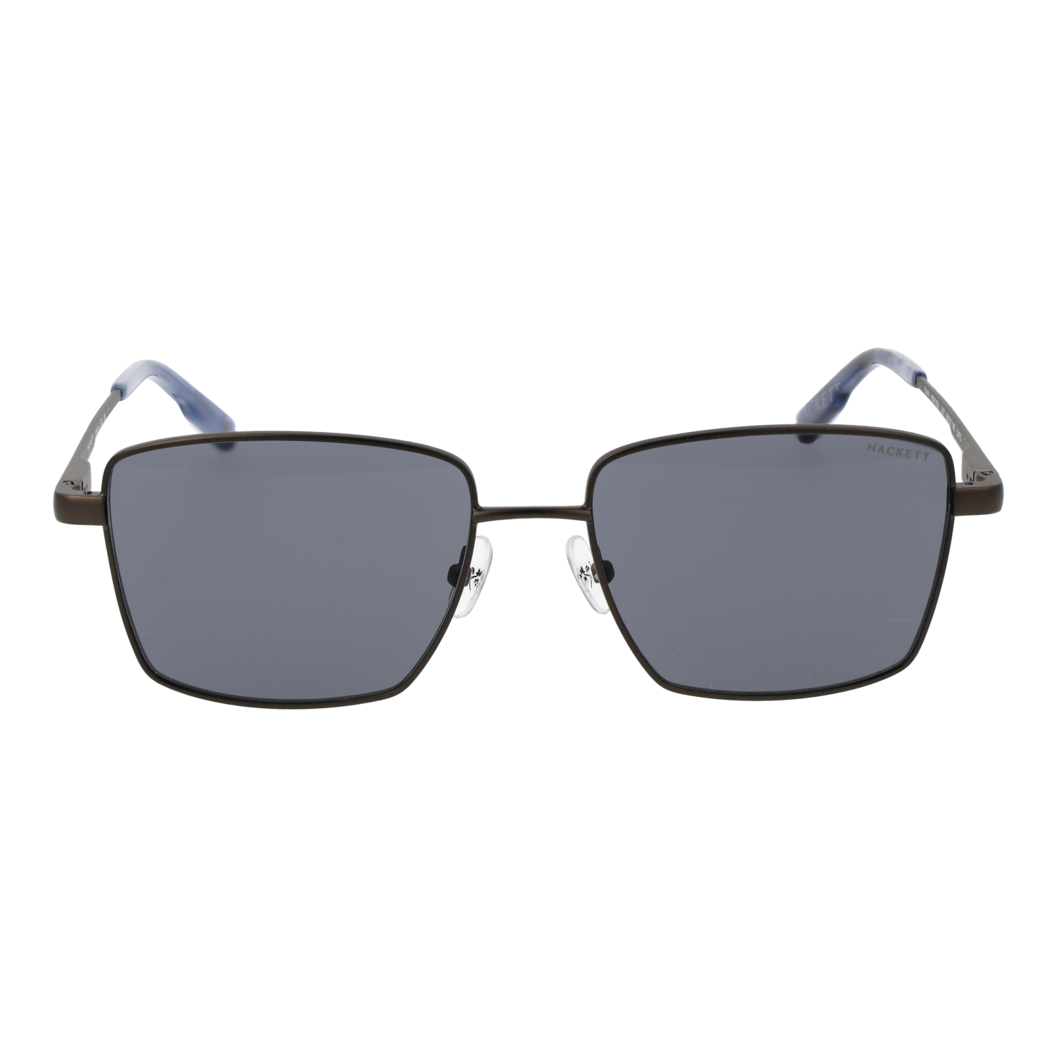 Hackett Rectangle sunglasses in Grey with Metal frame, model Hackett Sunglasses HSK1154 917 56, from Burghley & Co – Luxury eyewear UK