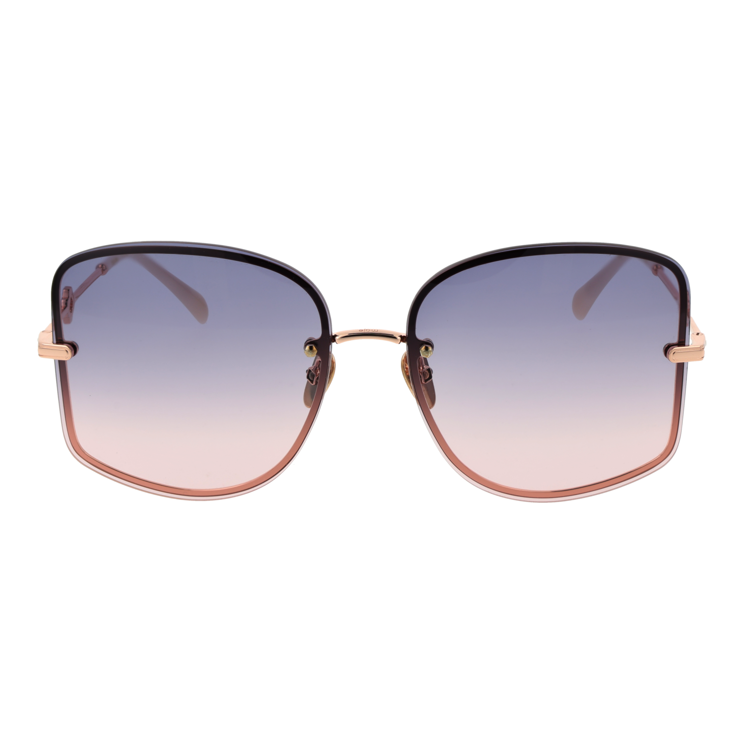 Maje sunglasses in Gold and Pink with Metal frame, model Maje Sunglasses MJ7032 401 60, from Burghley & Co – Luxury eyewear UK