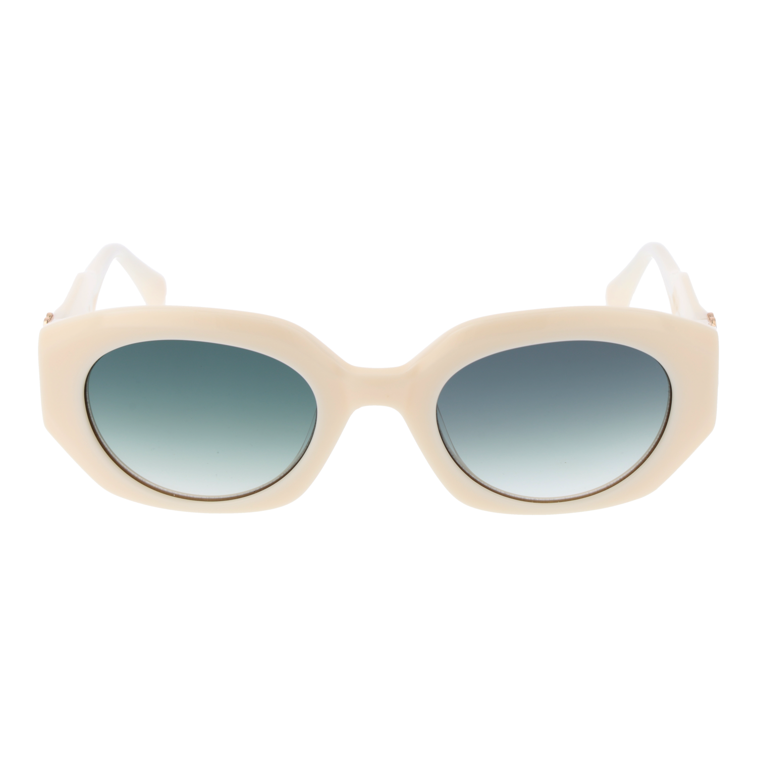 Maje Oval sunglasses in White with Acetate frame, model Maje Sunglasses MJ5042 847 50, from Burghley & Co – Luxury eyewear UK