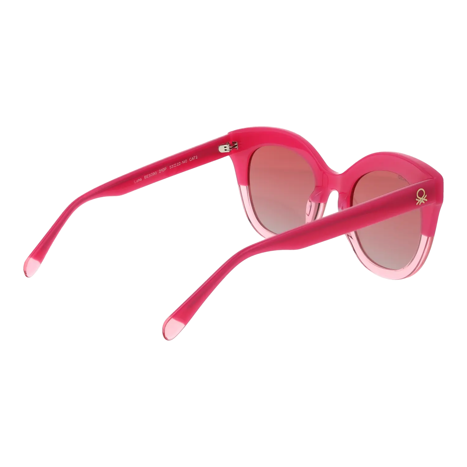 Benetton Cat-eye sunglasses in Pink with Acetate frame, model Benetton Sunglasses BE5090 210 53, from Burghley & Co – Luxury eyewear UK