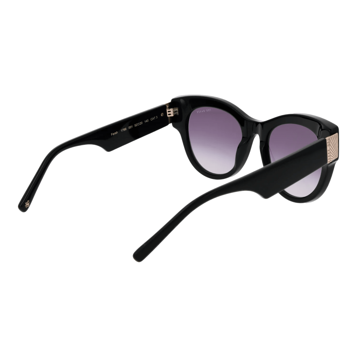 Ted Baker sunglasses, Ted Baker Sunglasses TB1766 001 52 – Burghley & Co (Image 3)