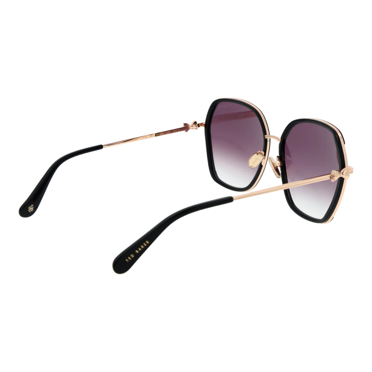 Ted Baker sunglasses, Ted Baker Sunglasses TB1776 001 58 – Burghley & Co (Image 3)
