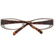 Ted Baker Oval glasses in Brown with Metal frame, model Ted Baker Optical Frames TB2160 54152, from Burghley & Co – Luxury eyewear UK