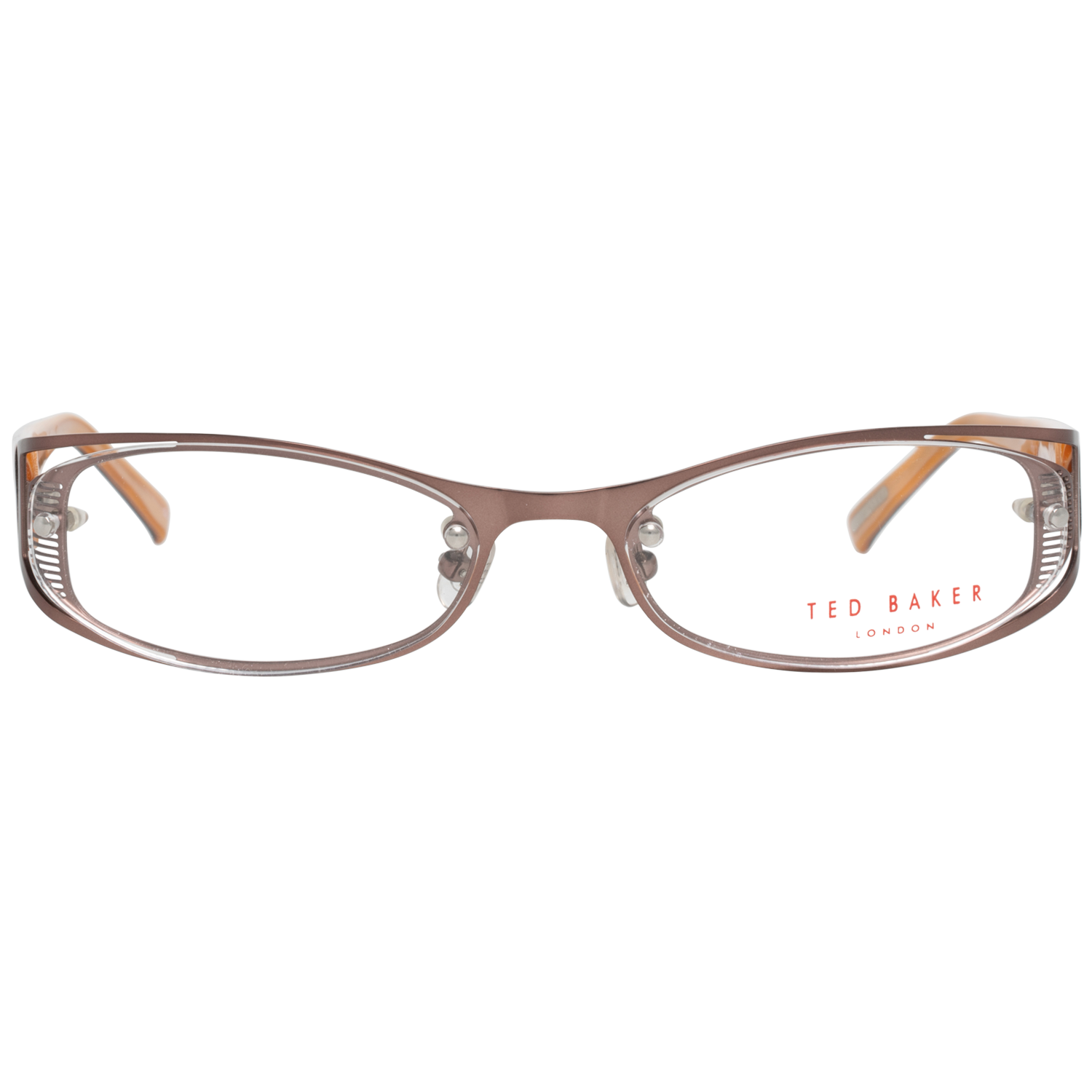 Ted Baker Oval glasses with Metal frame, model Ted Baker Optical Frames TB2160 54143, from Burghley & Co – Luxury eyewear UK