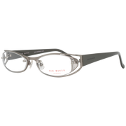 Ted Baker Oval glasses in Silver with Metal frame, model Ted Baker Optical Frames TB2160 54869, from Burghley & Co – Luxury eyewear UK