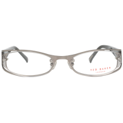 Ted Baker Oval glasses in Silver with Metal frame, model Ted Baker Optical Frames TB2160 54869, from Burghley & Co – Luxury eyewear UK