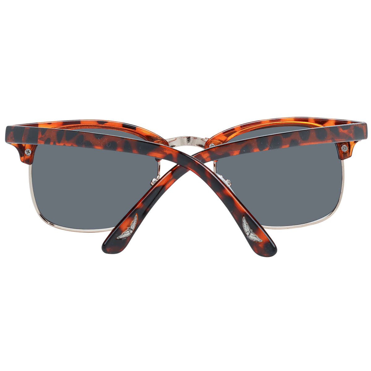 Aviator Rectangle sunglasses in Brown with Metal frame, model Aviator Sunglasses AVGSR 682TS, from Burghley & Co – Luxury eyewear UK
