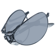 Aviator Sunglasses AVGSR 5BK 63