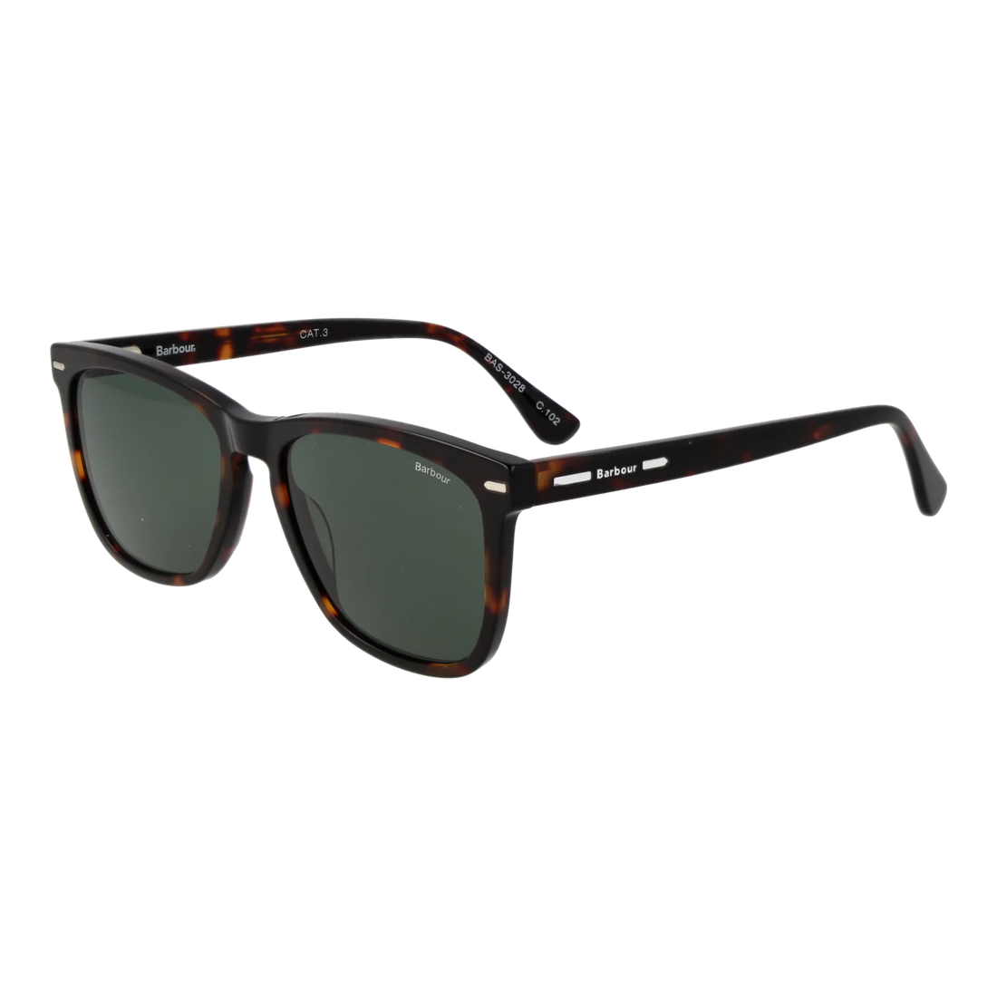 Barbour Square sunglasses, Plastic frame, Barbour Sunglasses BAS 3028 102 55 – Burghley & Co (Image 1)