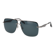Trussardi Square sunglasses, Metal frame, Trussardi Sunglasses TSM3001 T01 64 – Burghley & Co (Image 1)
