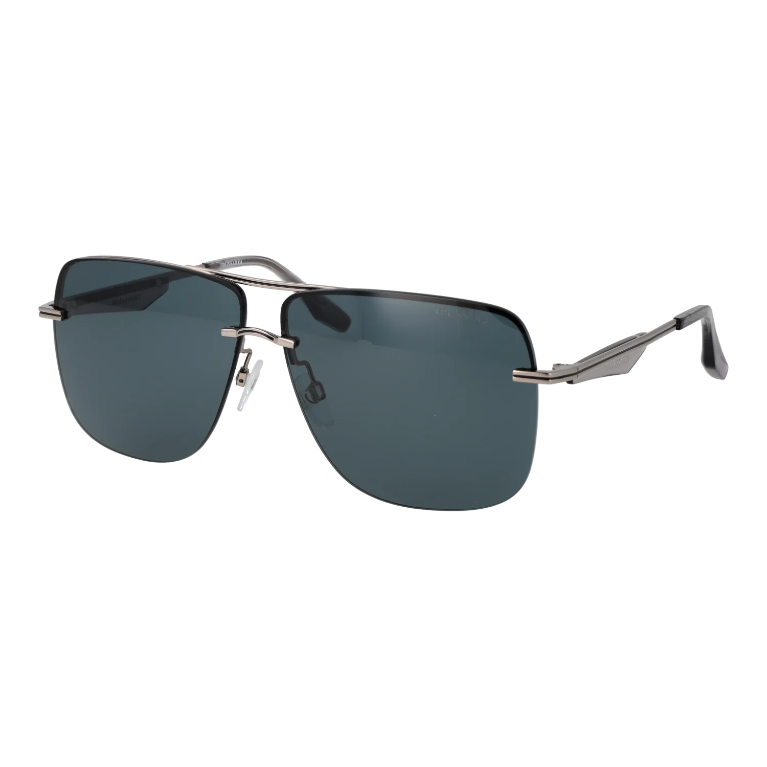 Trussardi Square sunglasses, Metal frame, Trussardi Sunglasses TSM3001 T01 64 – Burghley & Co (Image 1)