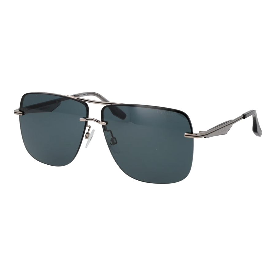 Trussardi Square sunglasses, Metal frame, Trussardi Sunglasses TSM3001 T01 64 – Burghley & Co (Image 1)