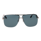 Trussardi Square sunglasses, Metal frame, Trussardi Sunglasses TSM3001 T01 64 – Burghley & Co (Image 2)