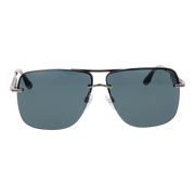 Trussardi Square sunglasses, Metal frame, Trussardi Sunglasses TSM3001 T01 64 – Burghley & Co (Image 2)