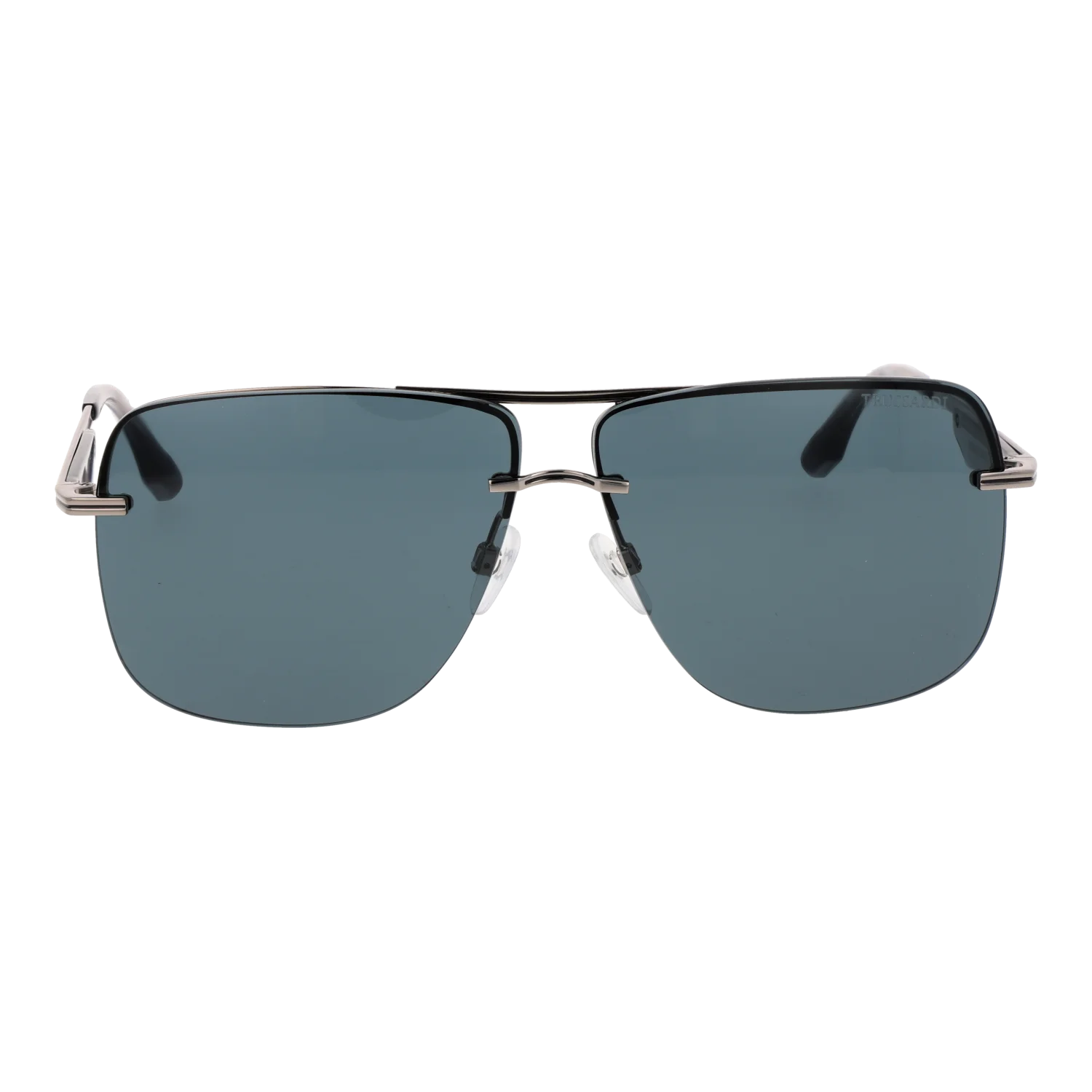 Trussardi Square sunglasses, Metal frame, Trussardi Sunglasses TSM3001 T01 64 – Burghley & Co (Image 2)