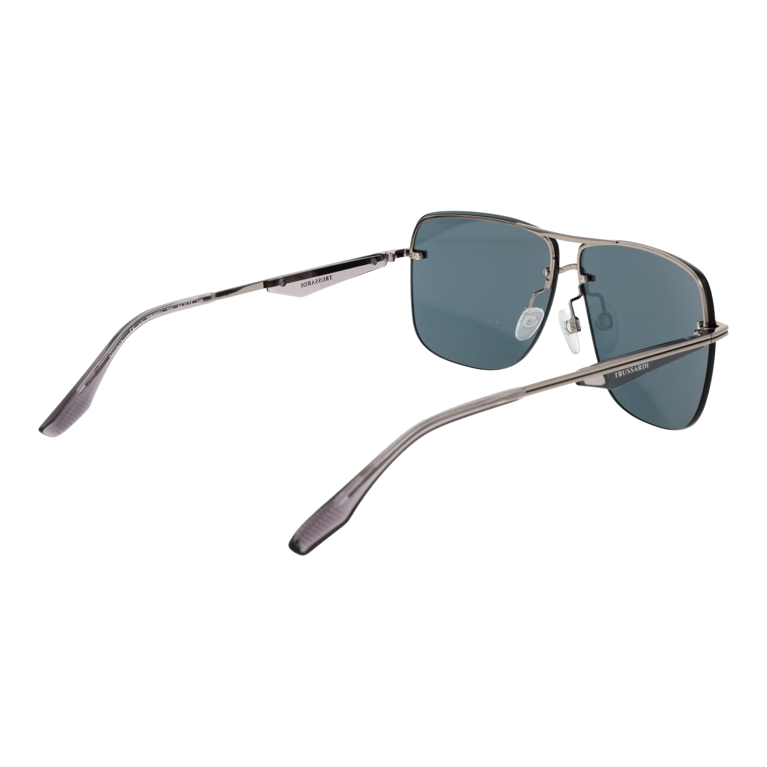 Trussardi Square sunglasses, Metal frame, Trussardi Sunglasses TSM3001 T01 64 – Burghley & Co (Image 3)