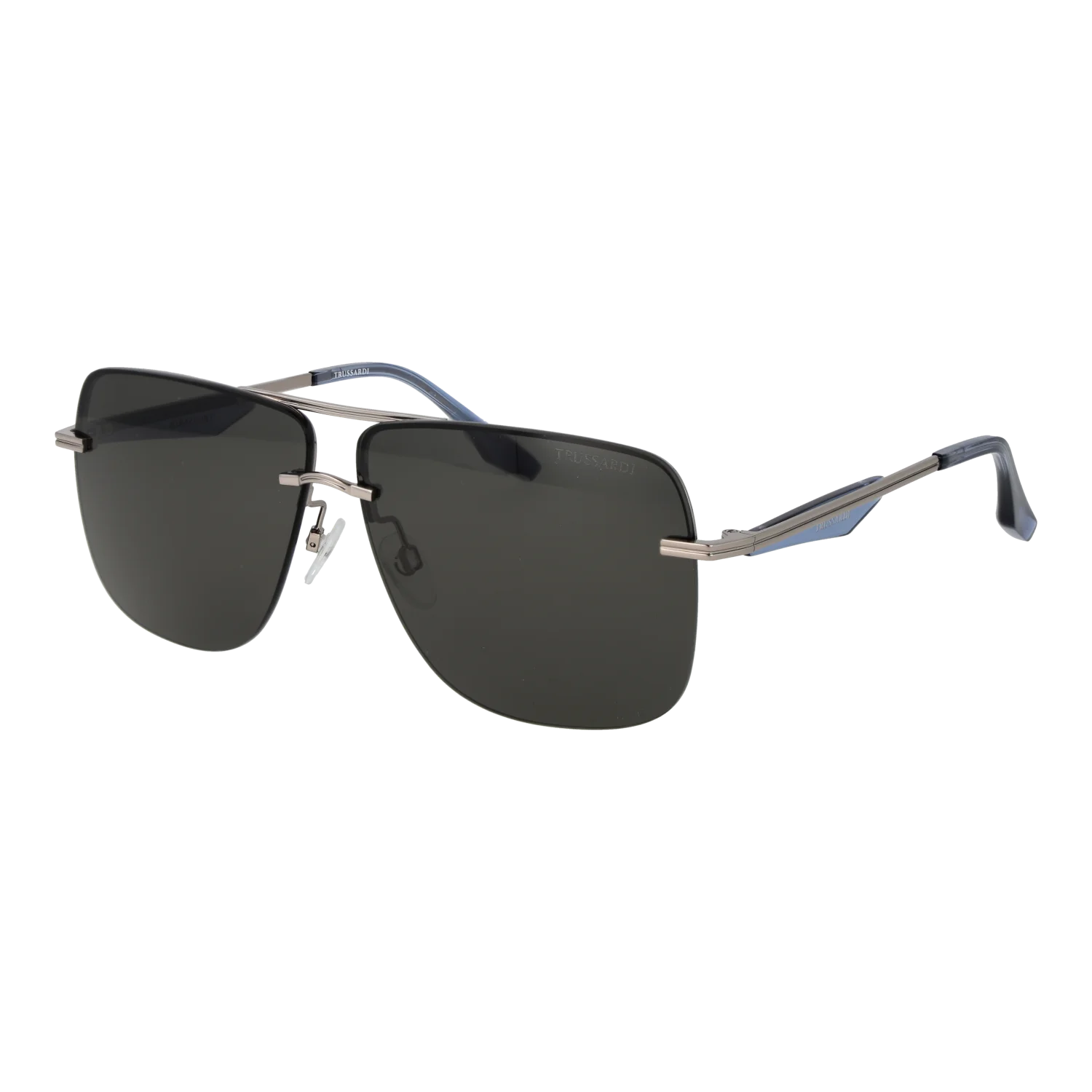 Trussardi Square sunglasses, Metal frame, Trussardi Sunglasses TSM3001 T02 64 – Burghley & Co (Image 1)