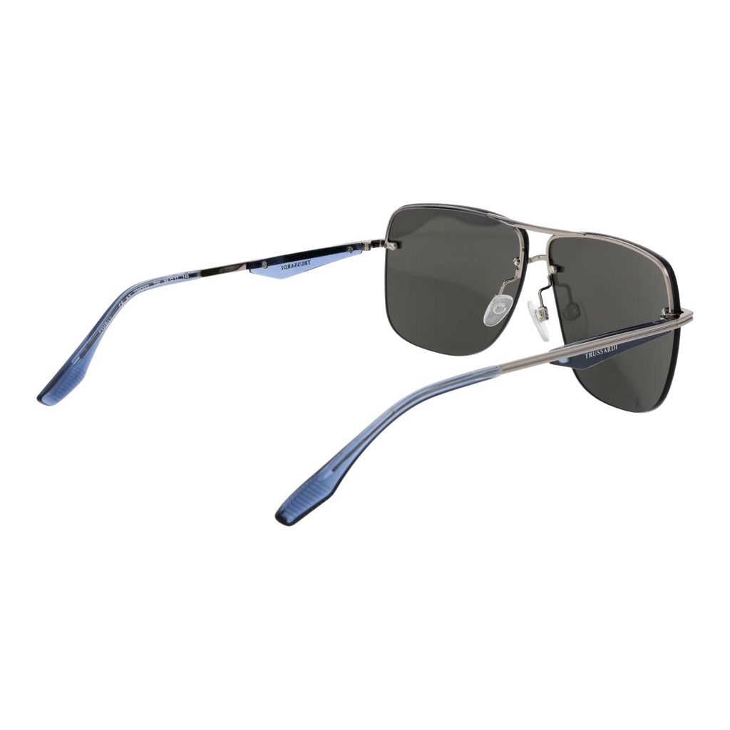 Trussardi Square sunglasses, Metal frame, Trussardi Sunglasses TSM3001 T02 64 – Burghley & Co (Image 3)