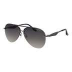 Trussardi Aviator sunglasses, Metal frame, Trussardi Sunglasses TSM3004 A01 64 – Burghley & Co (Image 1)