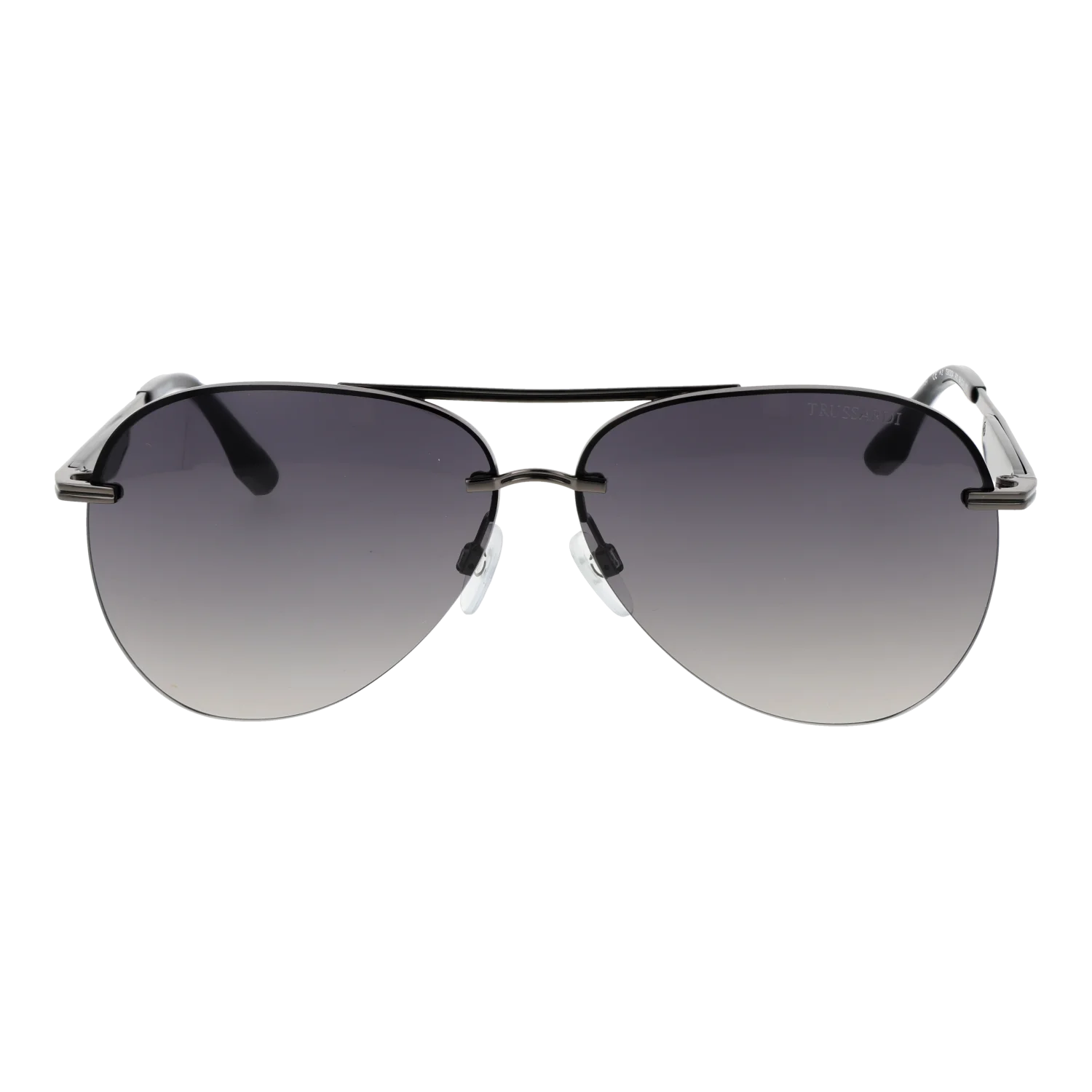 Trussardi Aviator sunglasses, Metal frame, Trussardi Sunglasses TSM3004 A01 64 – Burghley & Co (Image 2)