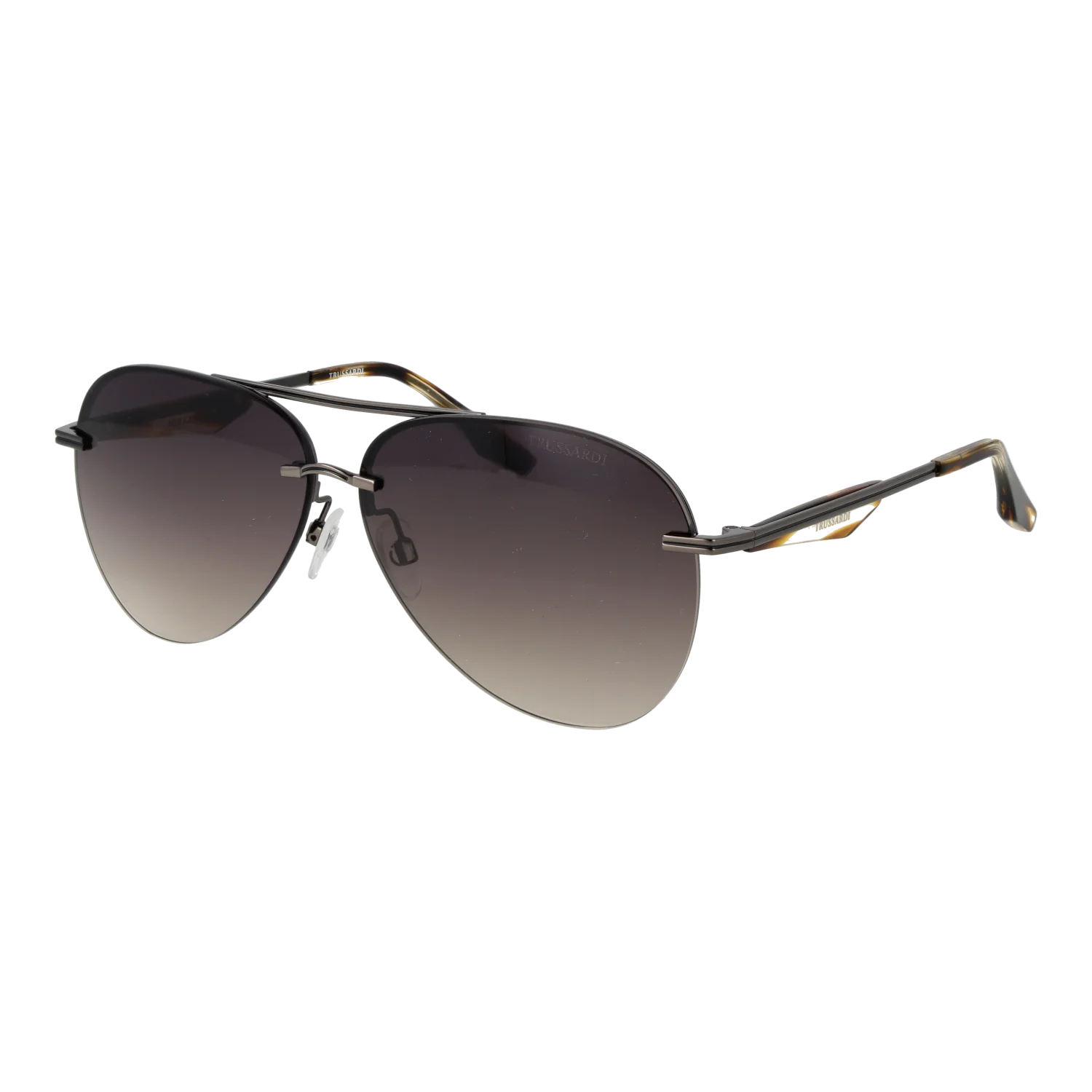Trussardi Aviator sunglasses, Metal frame, Trussardi Sunglasses TSM3004 E01 64 – Burghley & Co (Image 1)