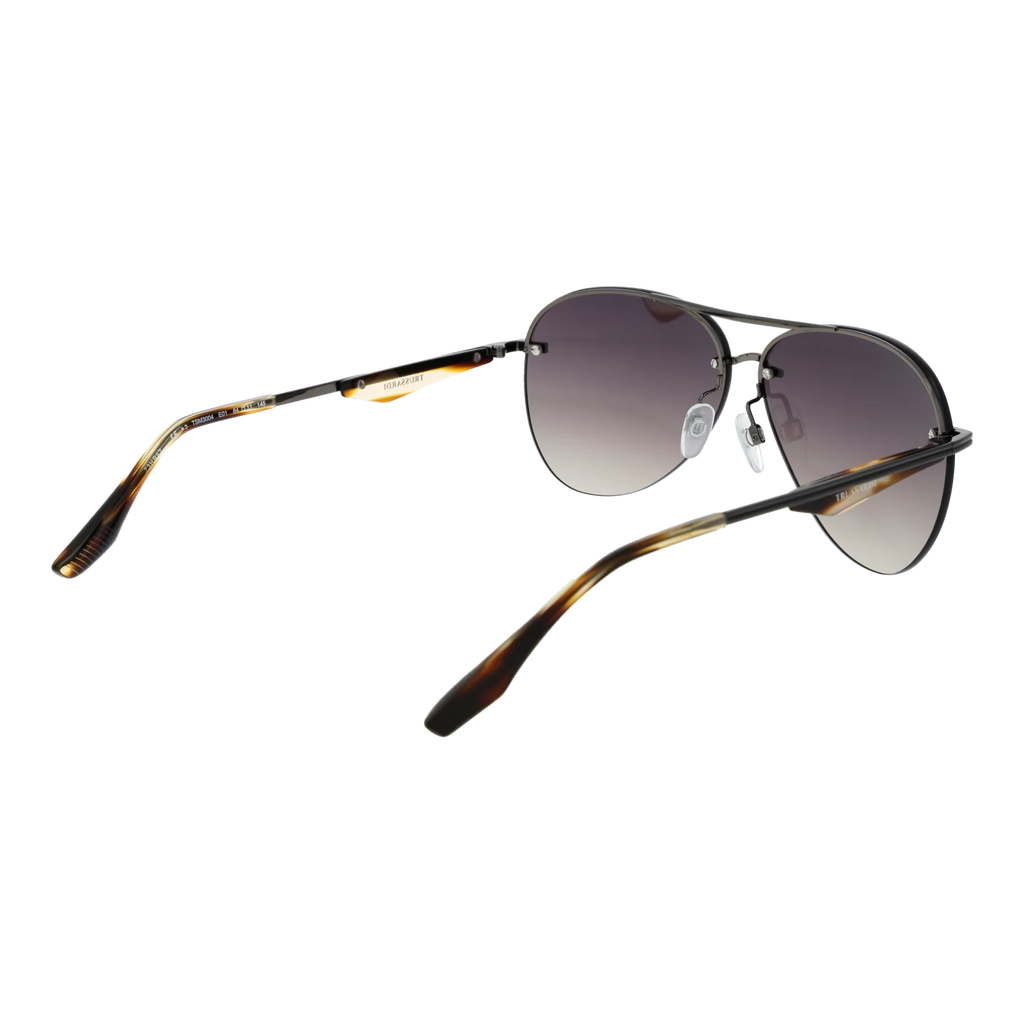 Trussardi Aviator sunglasses, Metal frame, Trussardi Sunglasses TSM3004 E01 64 – Burghley & Co (Image 3)