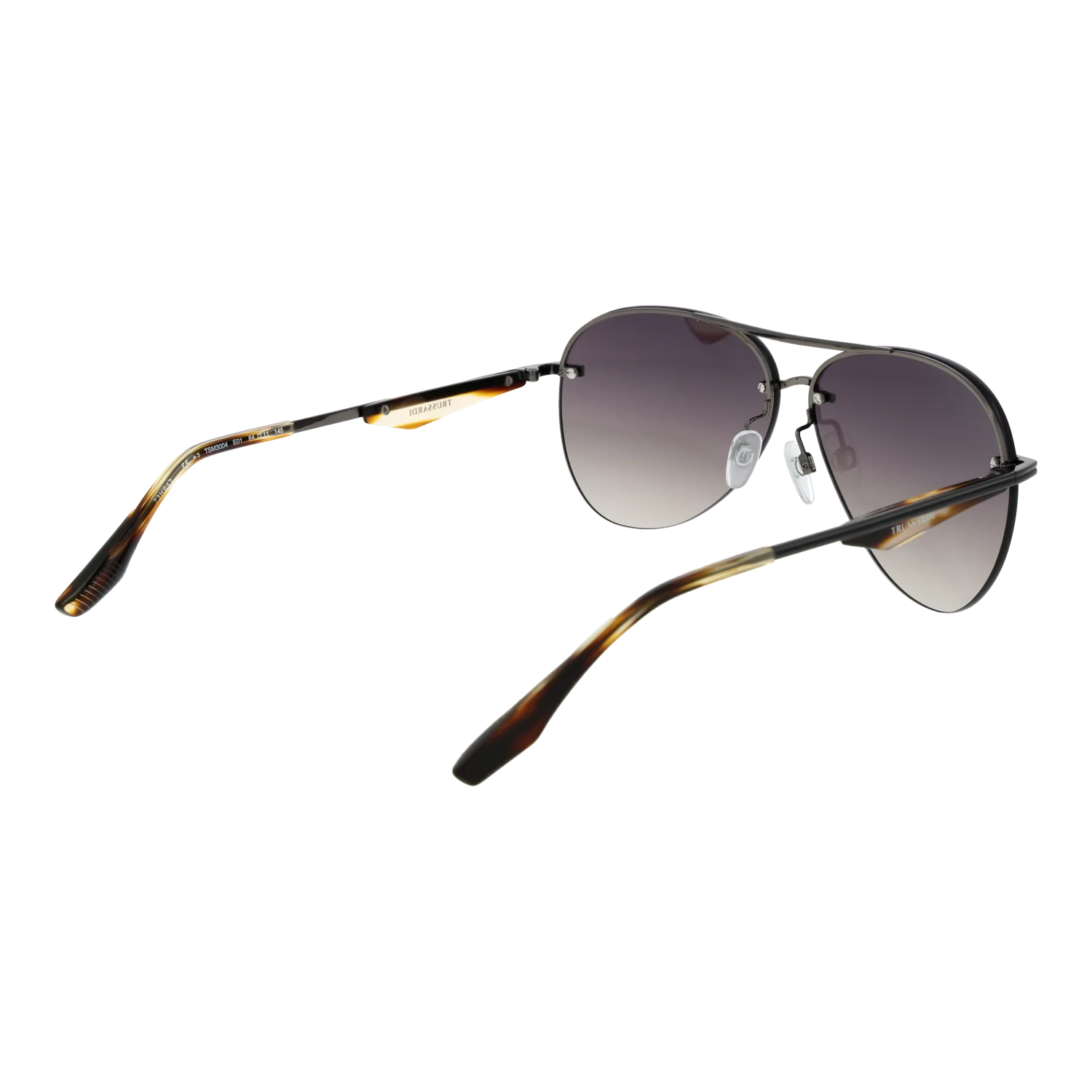 Trussardi Aviator sunglasses, Metal frame, Trussardi Sunglasses TSM3004 E01 64 – Burghley & Co (Image 3)