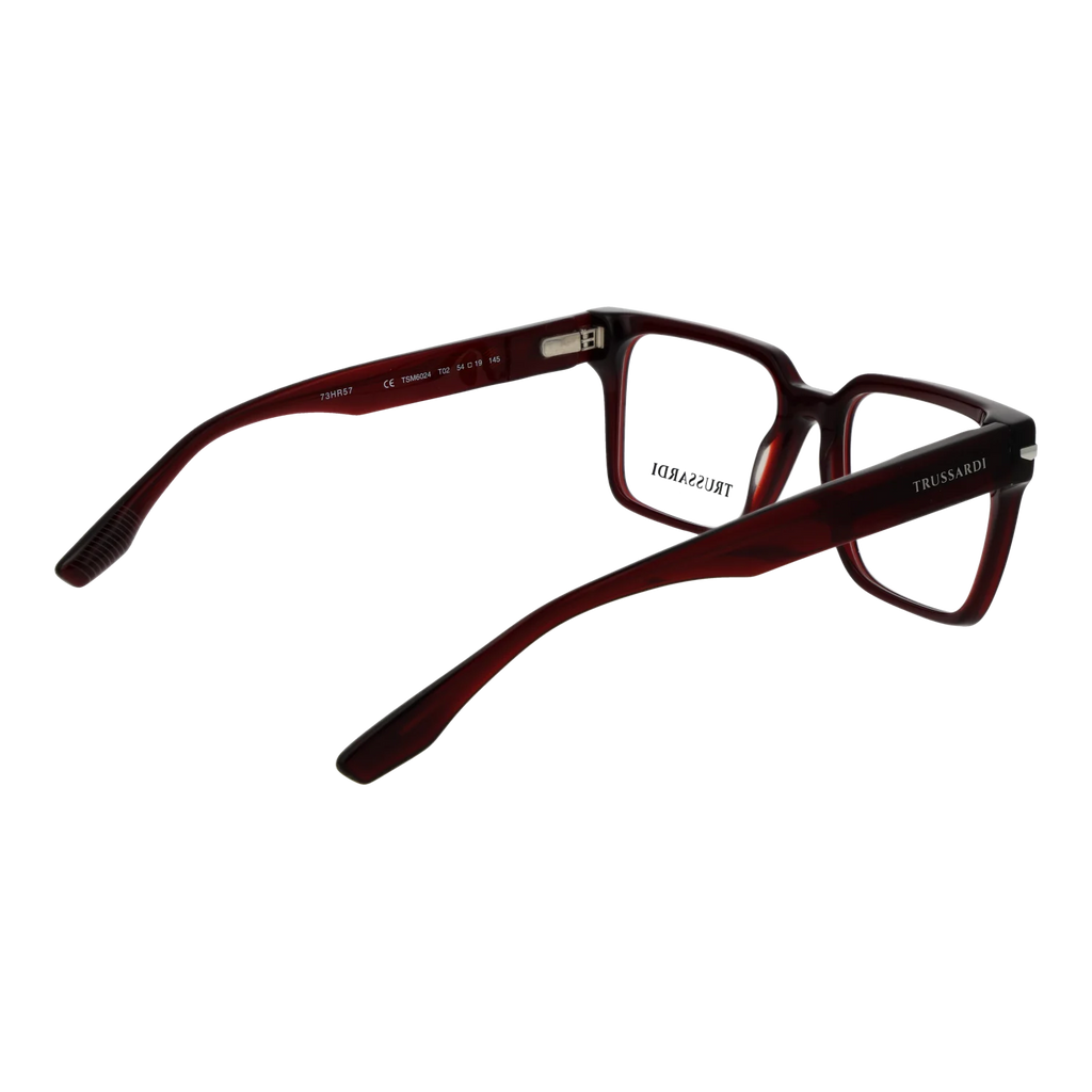 Trussardi Square glasses, Acetate frame, Trussardi Optical Frames TSM6024 T02 55 – Burghley & Co (Image 3)