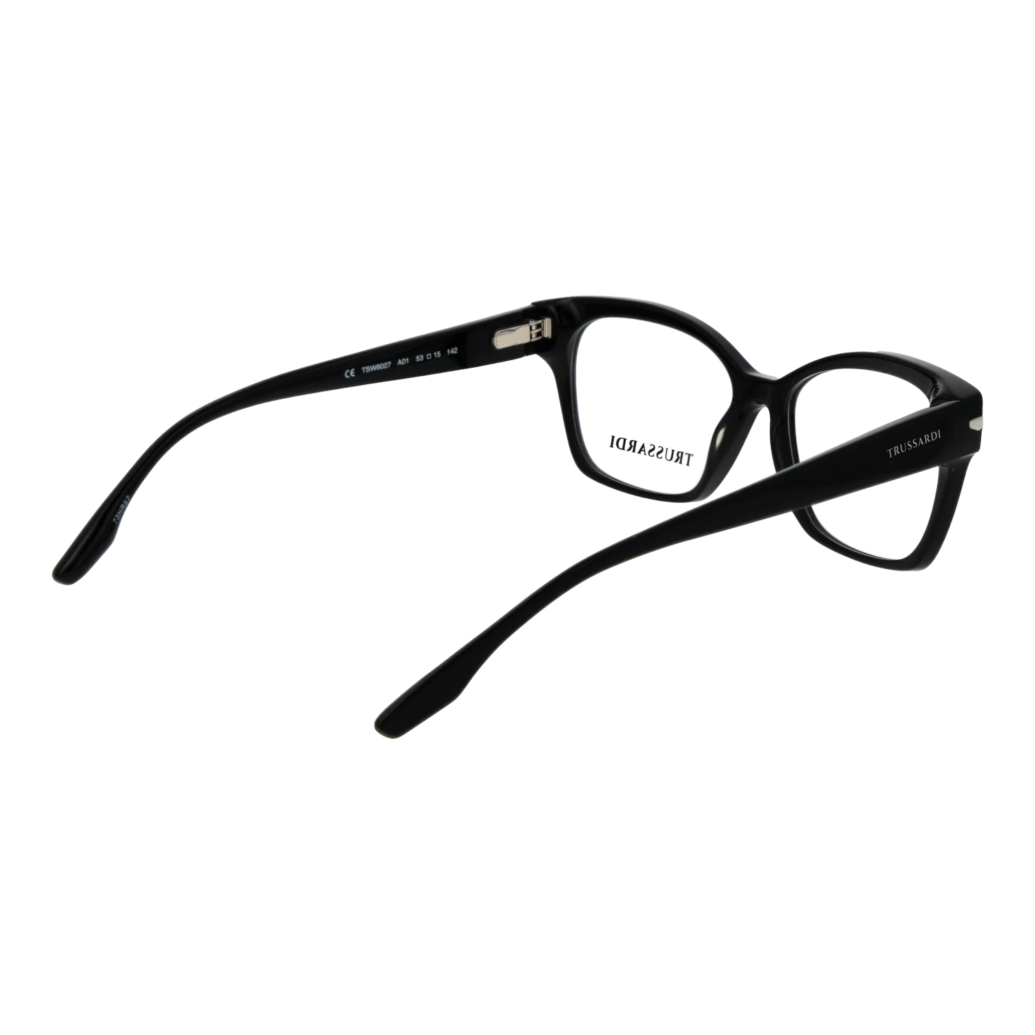 Trussardi Cat-eye glasses, Acetate frame, Trussardi Optical Frames TSW6027 A01 54 – Burghley & Co (Image 3)