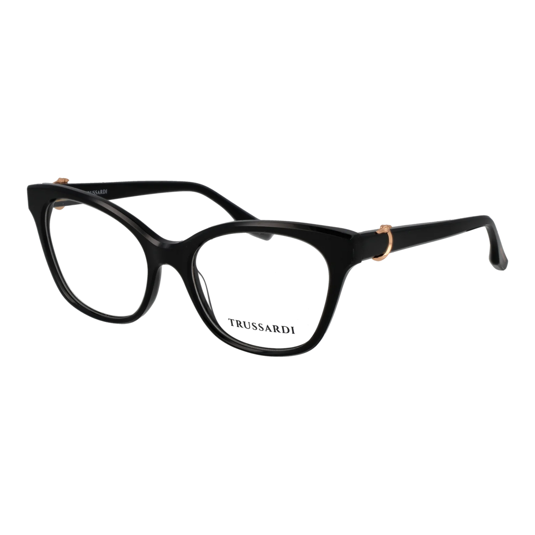 Trussardi Cat-eye glasses, Acetate frame, Trussardi Optical Frames TSW6028 A01 55 – Burghley & Co (Image 1)