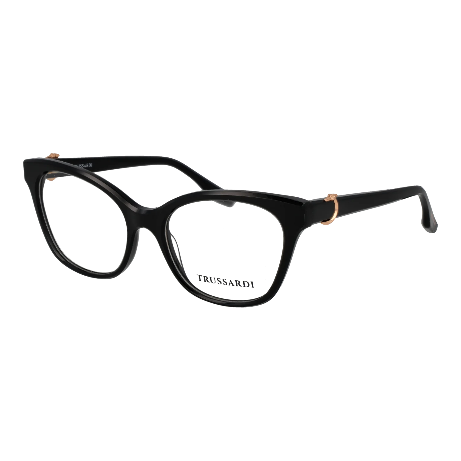 Trussardi Cat-eye glasses, Acetate frame, Trussardi Optical Frames TSW6028 A01 55 – Burghley & Co (Image 1)
