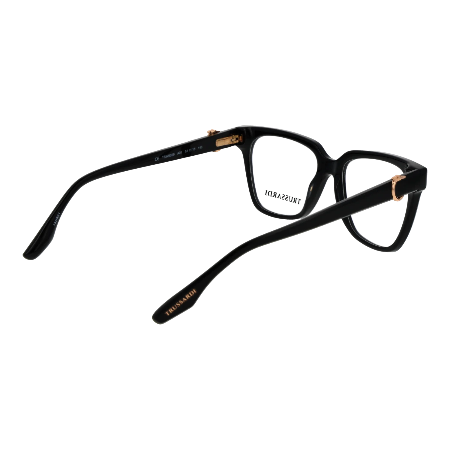 Trussardi glasses, Trussardi Optical Frames TSW6029 A01 52 – Burghley & Co (Image 3)