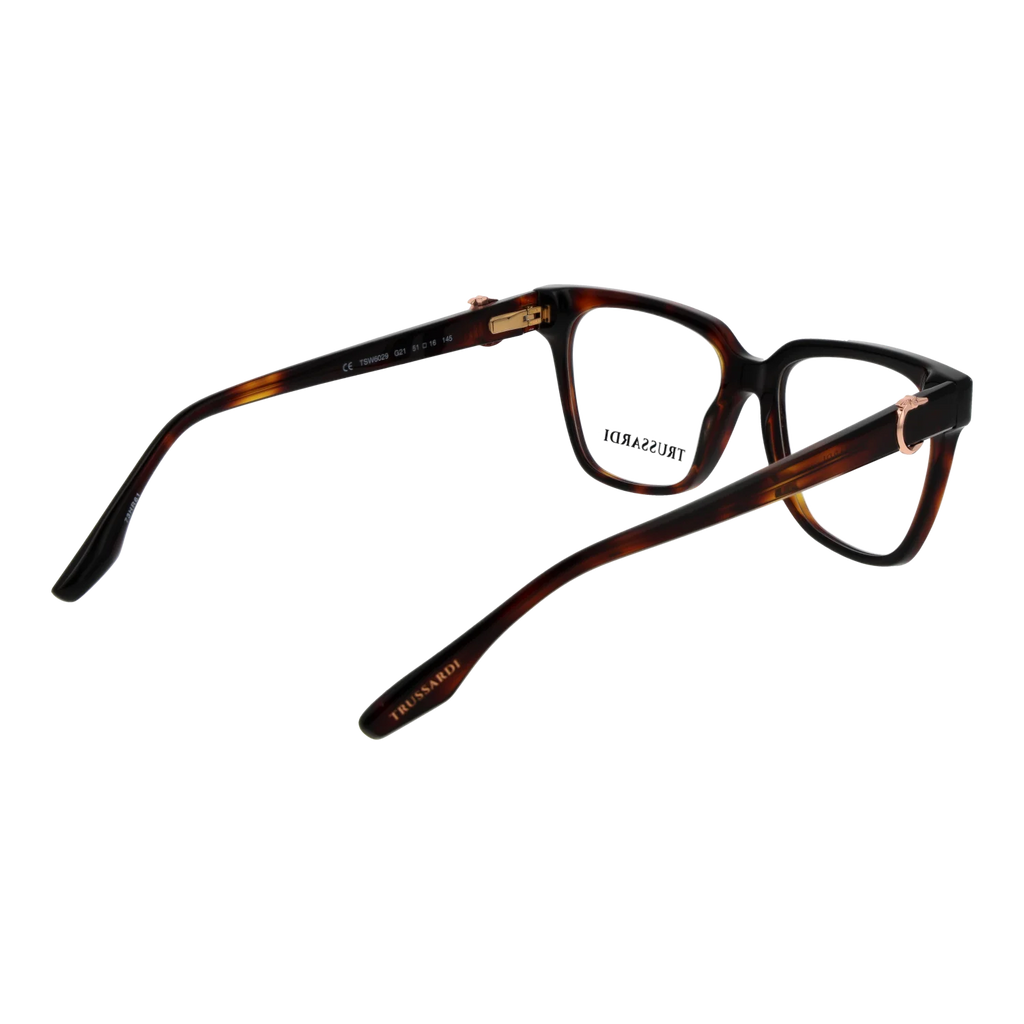 Trussardi Square glasses, Acetate frame, Trussardi Optical Frames TSW6029 G21 52 – Burghley & Co (Image 3)