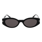 Trussardi Oval sunglasses, Acetate frame, Trussardi Sunglasses TSW9017 A01 54 – Burghley & Co (Image 2)