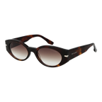 Trussardi Oval sunglasses, Acetate frame, Trussardi Sunglasses TSW9017 G21 54 – Burghley & Co (Image 1)