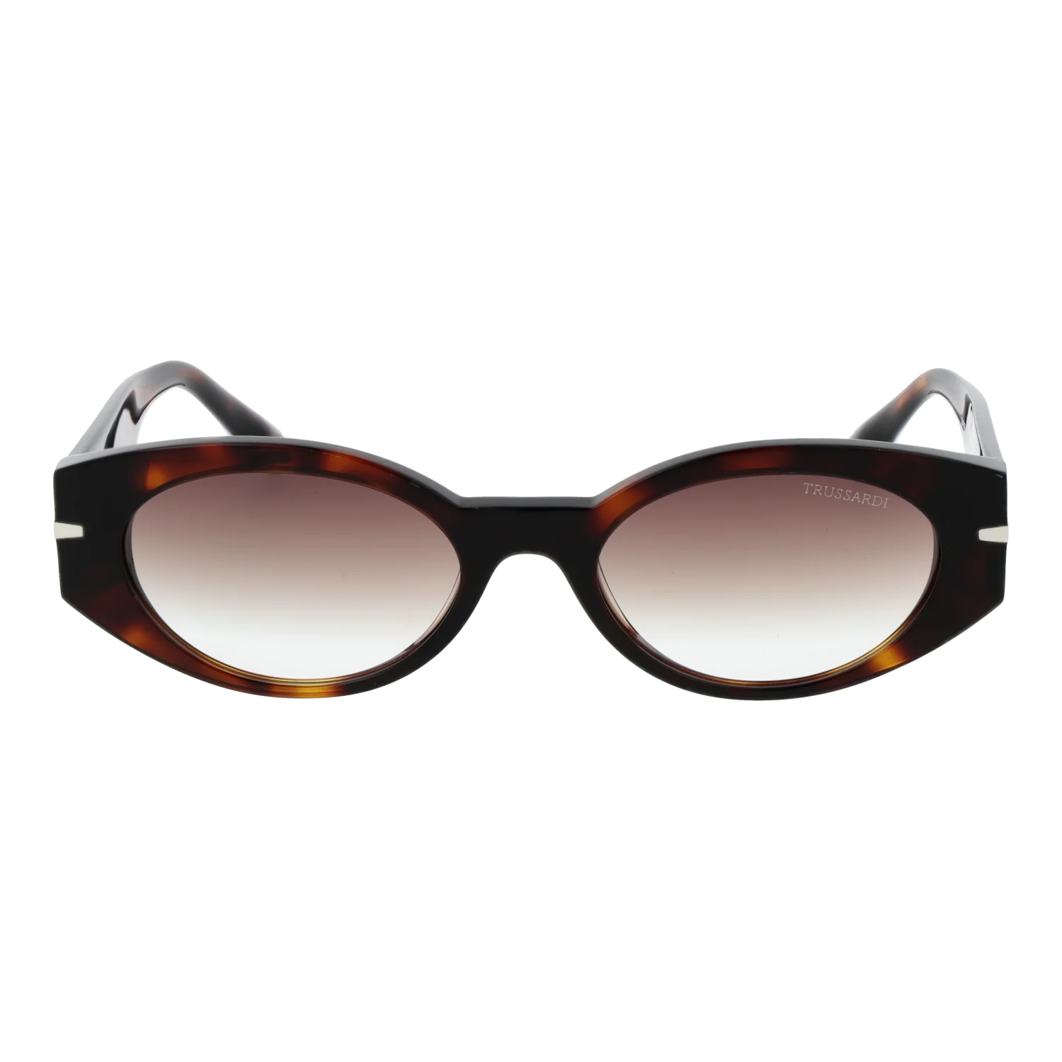 Trussardi Oval sunglasses, Acetate frame, Trussardi Sunglasses TSW9017 G21 54 – Burghley & Co (Image 2)
