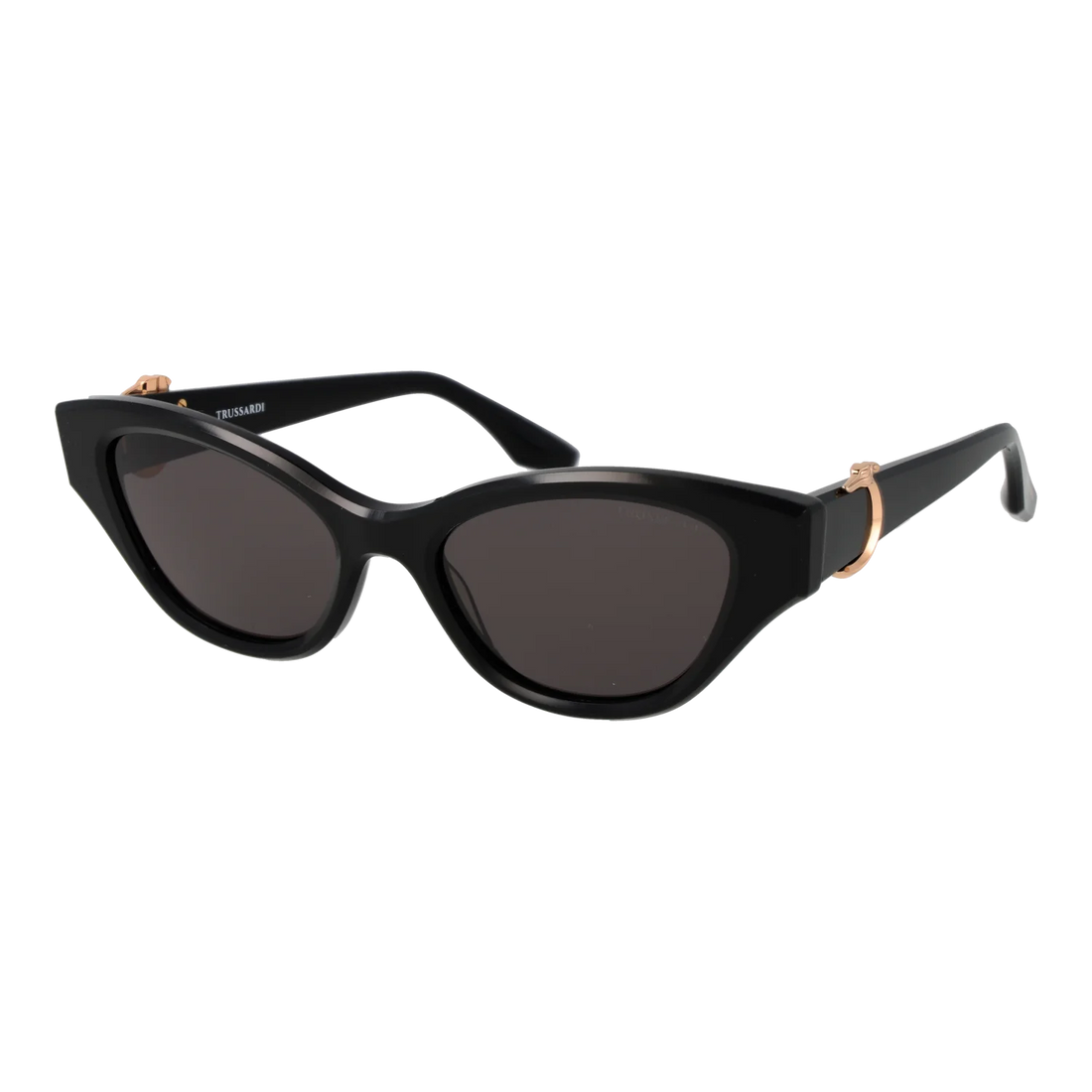 Trussardi Cat-eye sunglasses, Acetate frame, Trussardi Sunglasses TSW9021 A01 55 – Burghley & Co (Image 1)