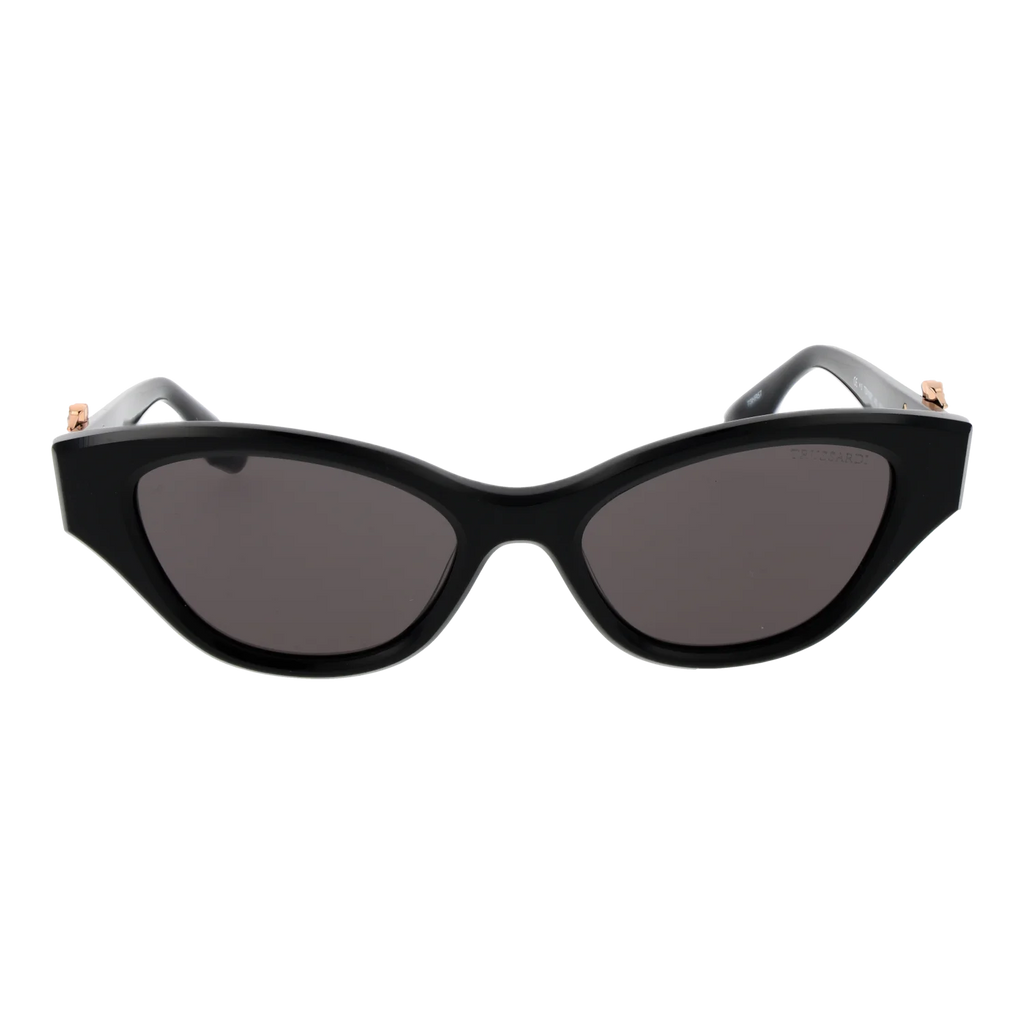 Trussardi Cat-eye sunglasses, Acetate frame, Trussardi Sunglasses TSW9021 A01 55 – Burghley & Co (Image 2)