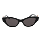 Trussardi Cat-eye sunglasses, Acetate frame, Trussardi Sunglasses TSW9021 A01 55 – Burghley & Co (Image 2)